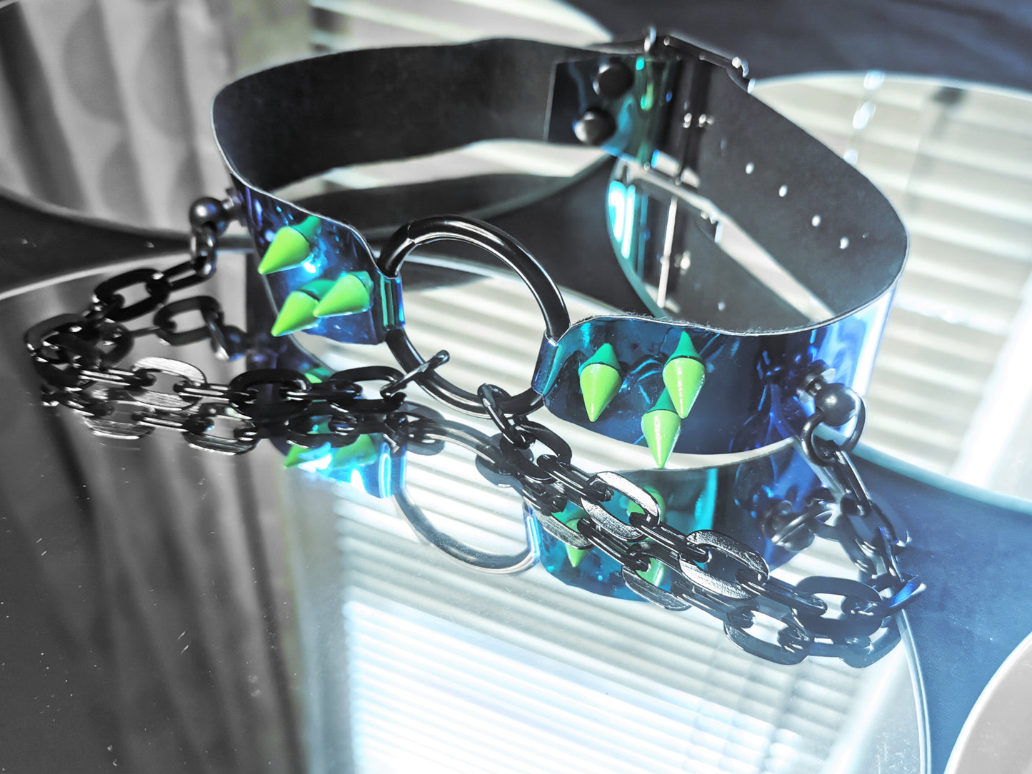 Custom hellraiser collar