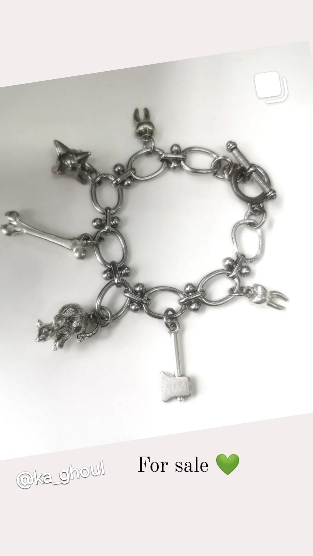 SCUM CHARM BRACELET