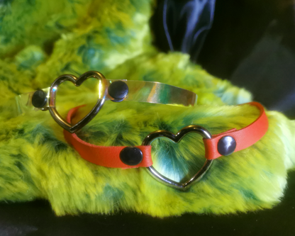 Custom heart-y choker