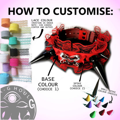 Custom PIRATE PUNK collar