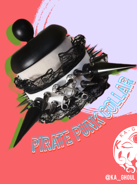 Custom PIRATE PUNK collar