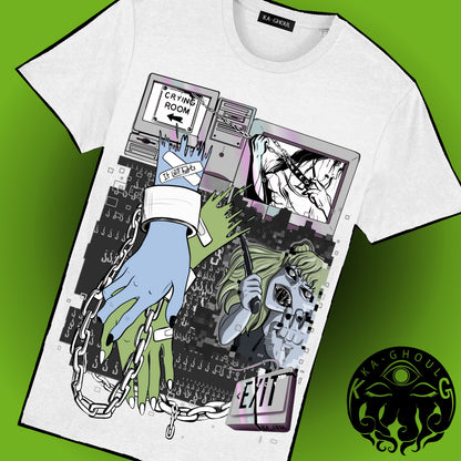 Cyber choke T-shirt